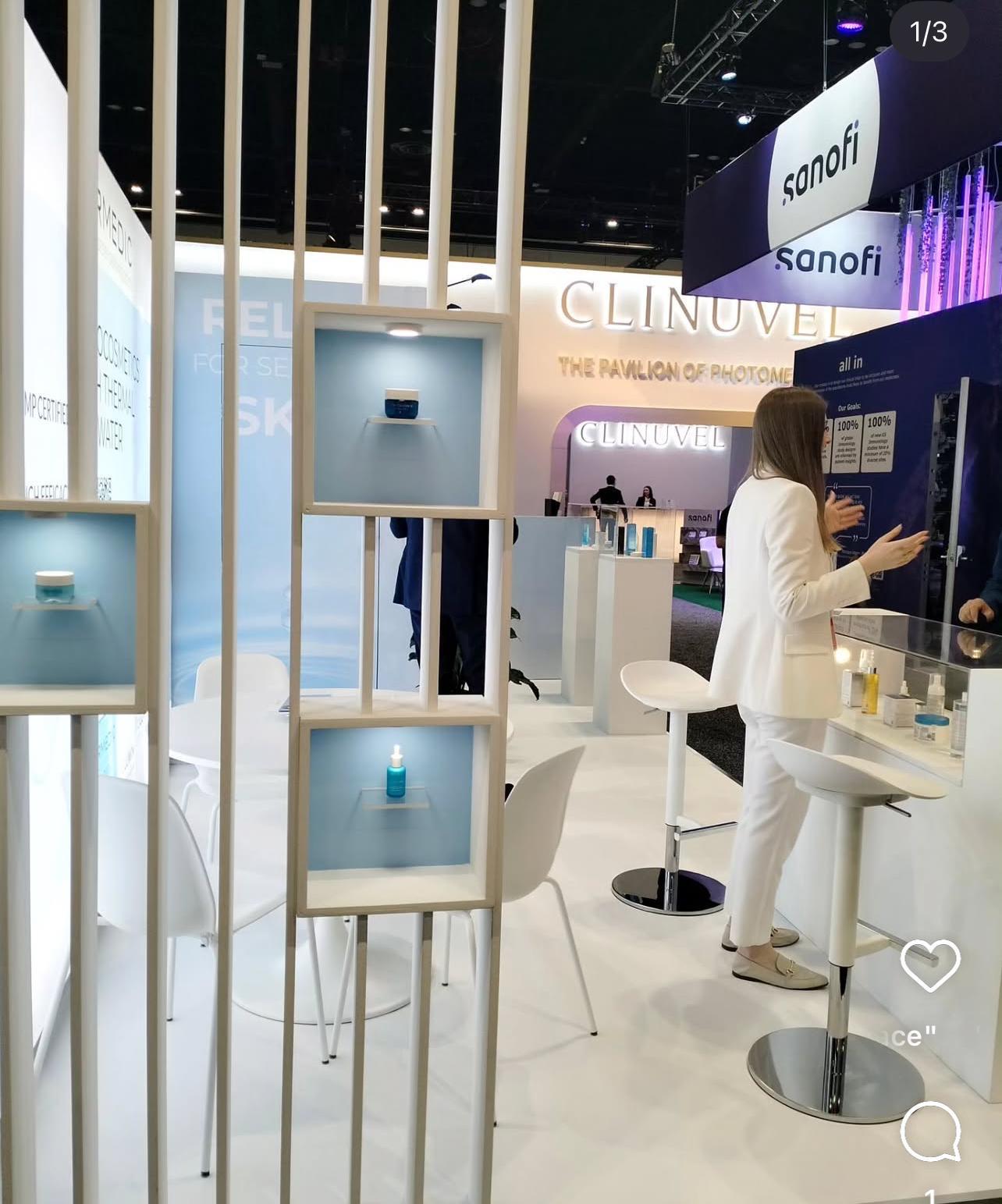 Healthcare Exhibition Stand for Bioderma