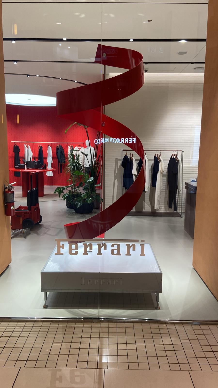 Ferrari Luxury Retail Display